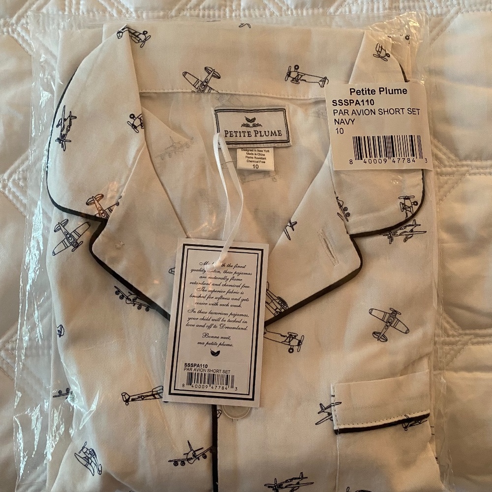 Children's Petite Plume Short Set NWT